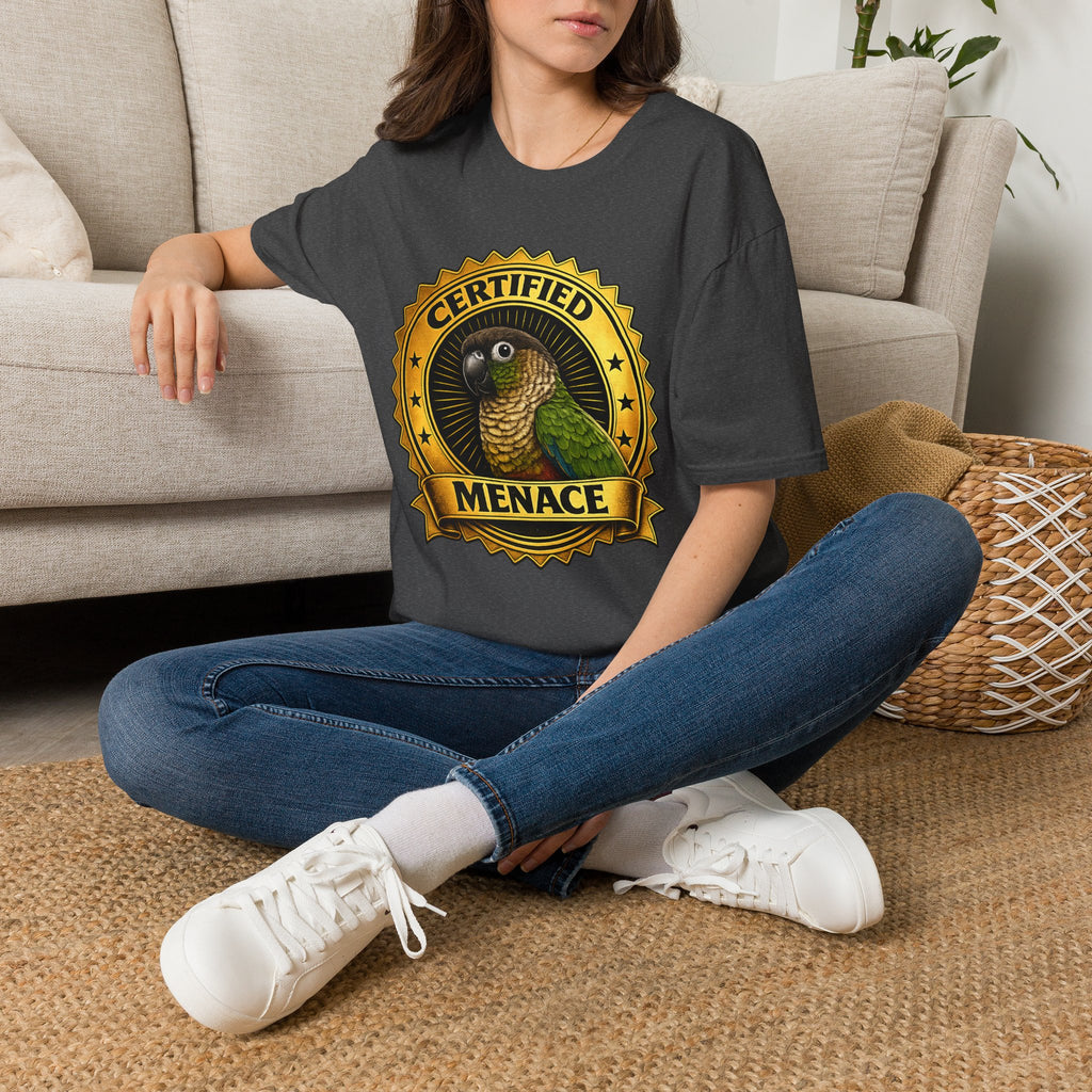 Certified Menace Parrot T-Shirt