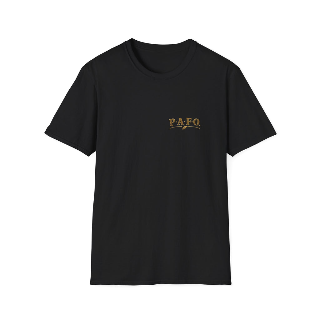 P.A.F.O. (Peck Around and Find Out) Funny Bird Lover Unisex Tee | Front & Back Graphic T-Shirt