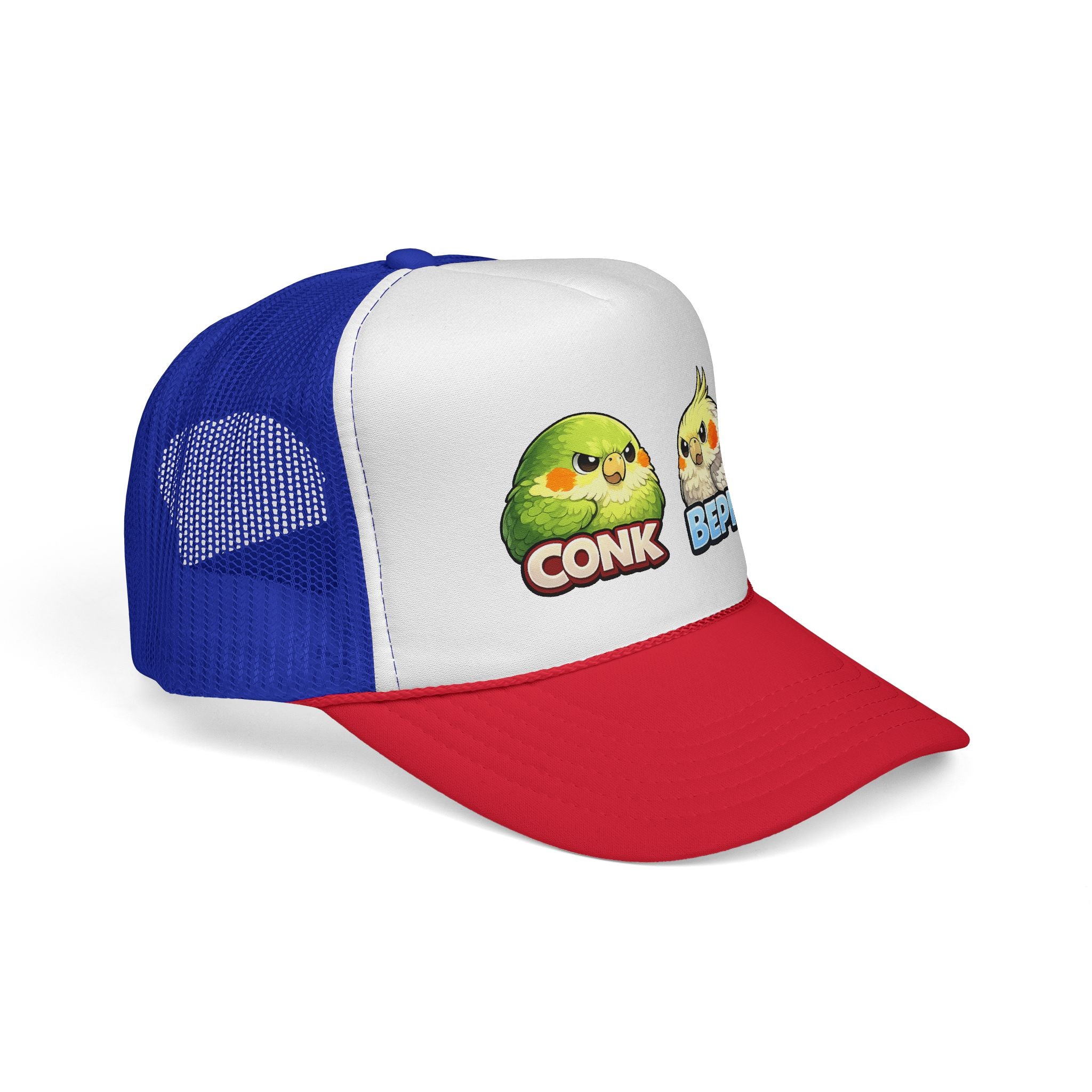 Trucker Hat — Cute Conk & Bepis Budgie Caps