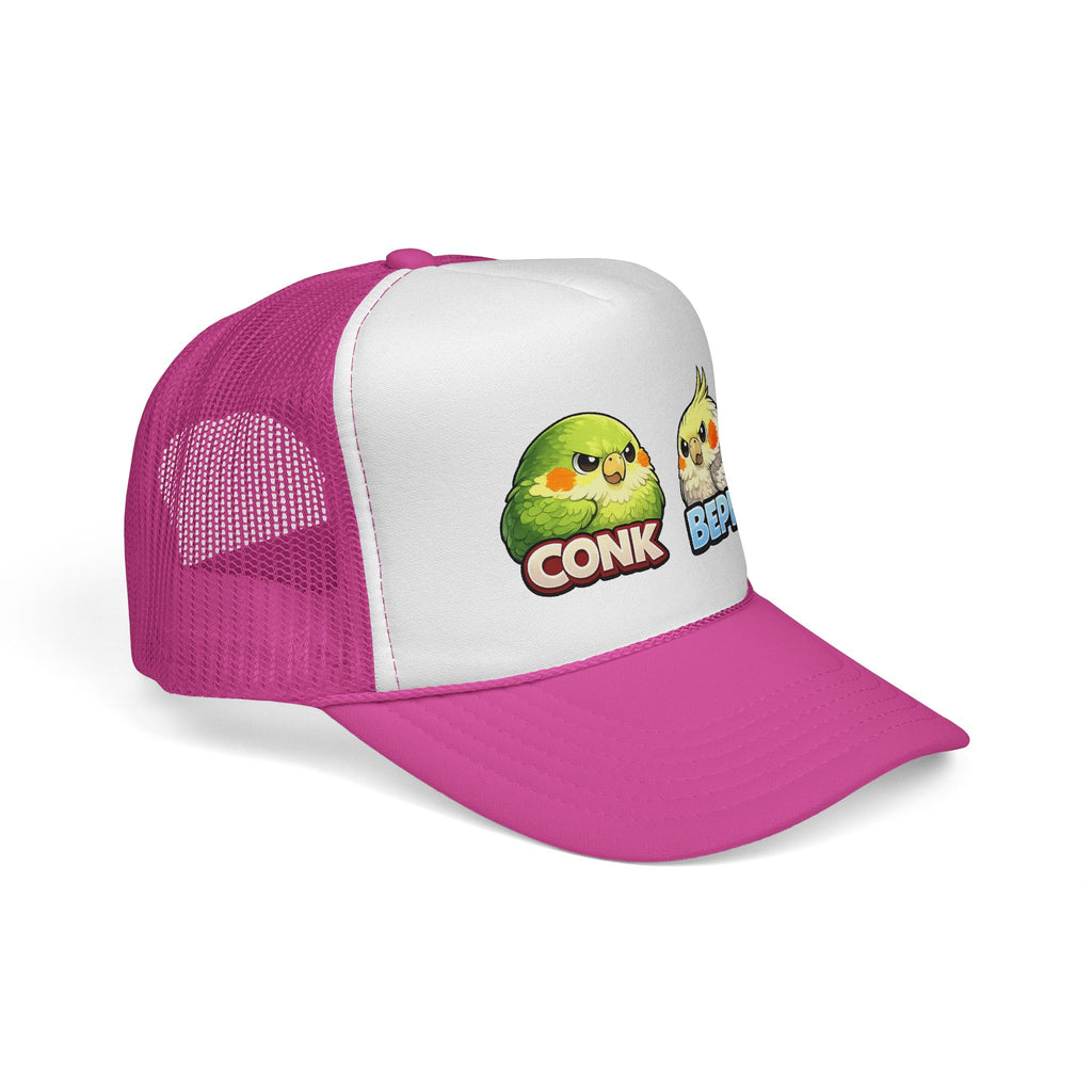 Trucker Hat — Cute Conk & Bepis Budgie Caps