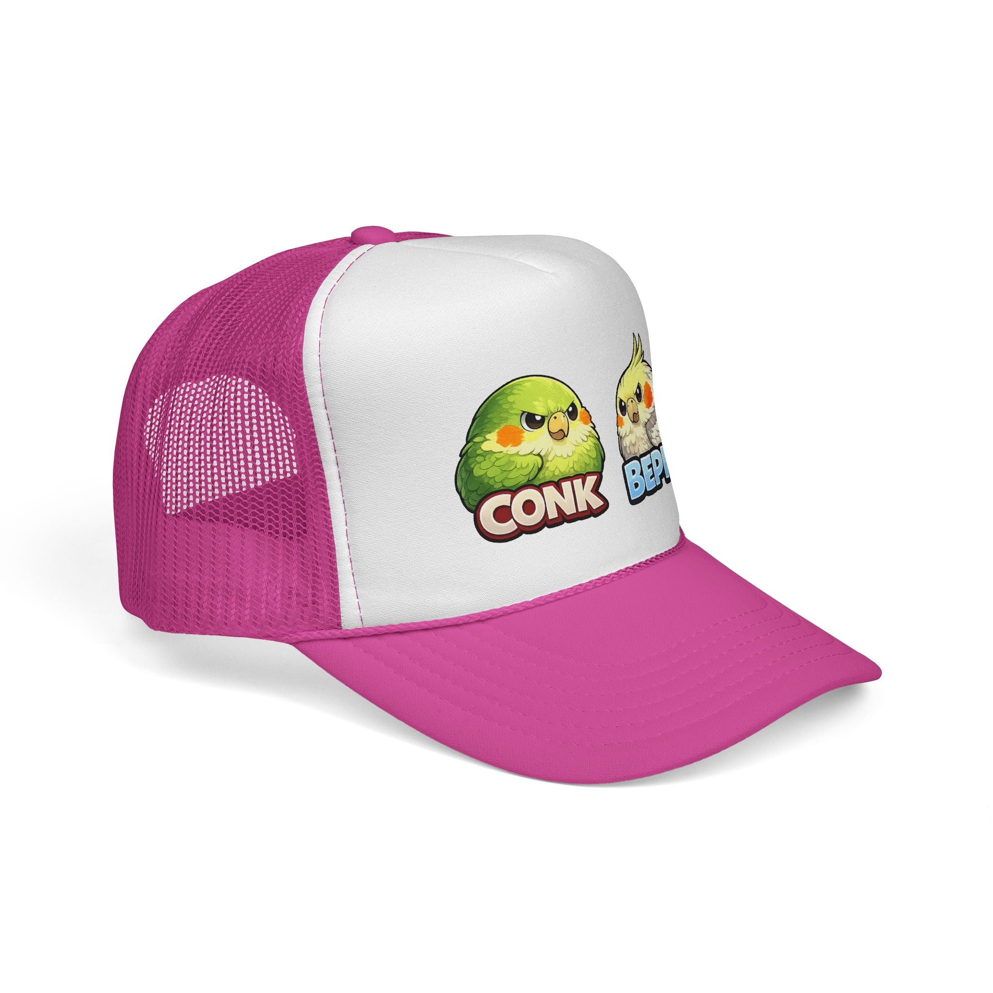 Trucker Hat — Cute Conk & Bepis Budgie Caps