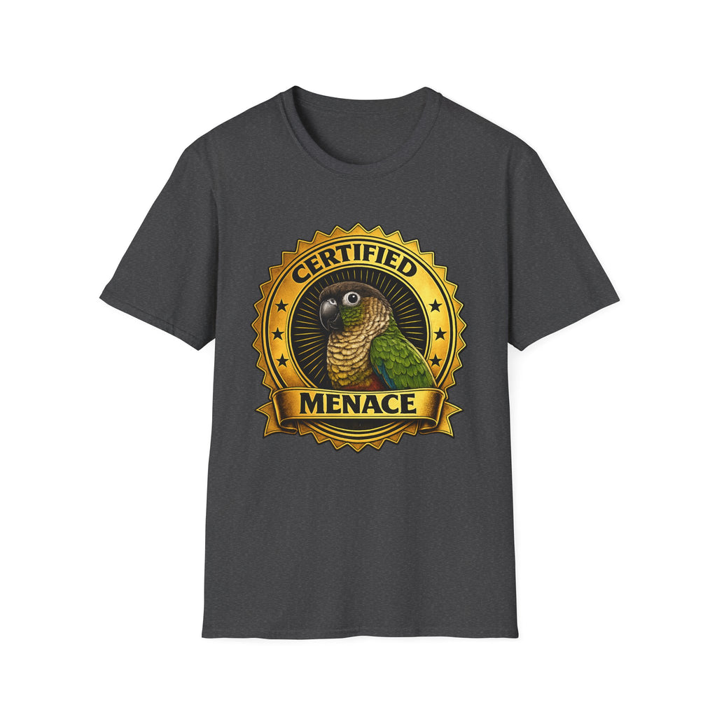 Certified Menace Parrot T-Shirt