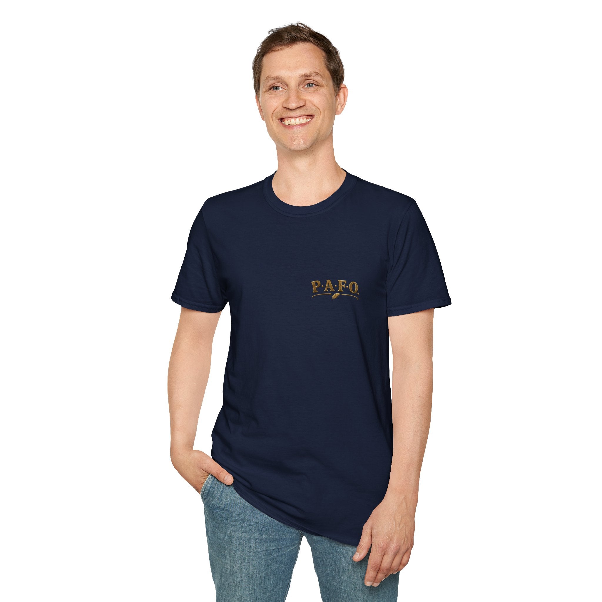P.A.F.O. (Peck Around and Find Out) Funny Bird Lover Unisex Tee | Front & Back Graphic T-Shirt