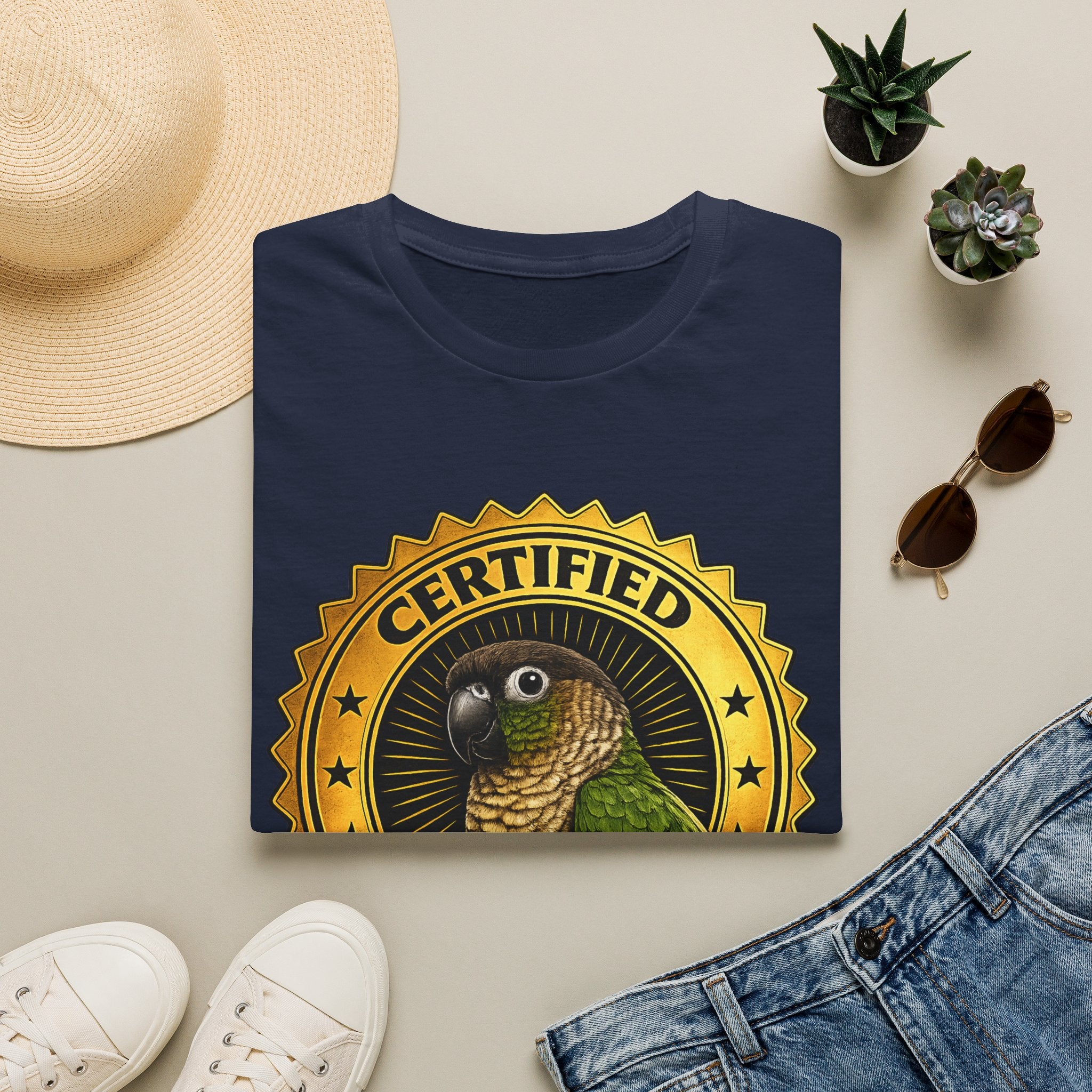 Certified Menace Parrot T-Shirt