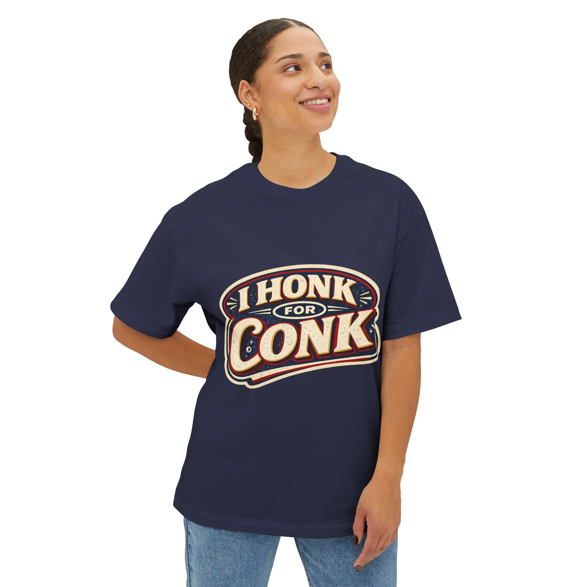 I Honk for Conk | Funny Bird Meme Graphic Tee | Vintage Retro Shirt