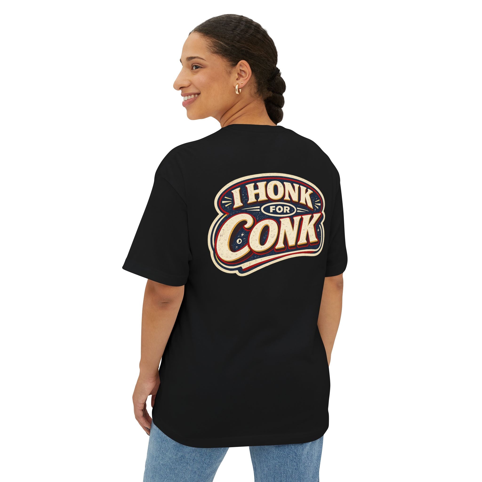 I Honk for Conk | Funny Bird Meme Graphic Tee | Vintage Retro Shirt