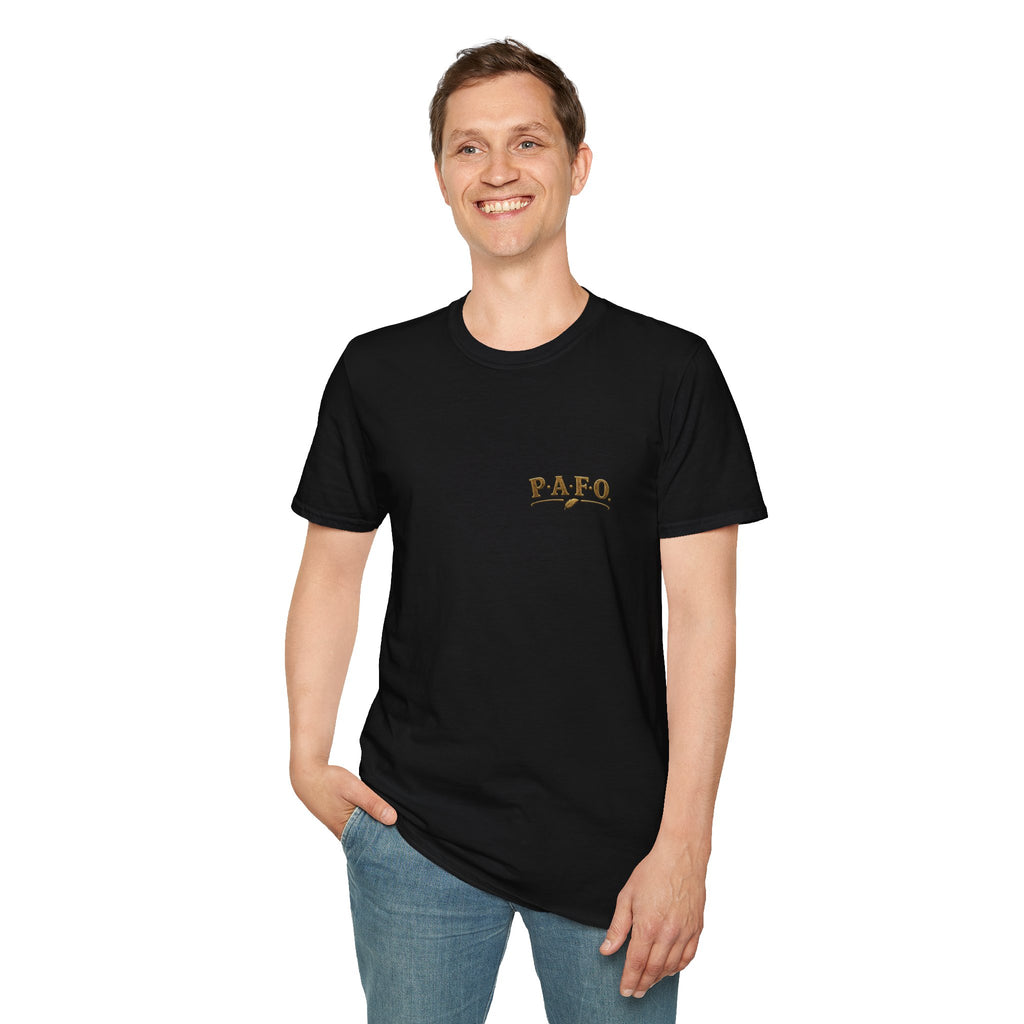 P.A.F.O. (Peck Around and Find Out) Funny Bird Lover Unisex Tee | Front & Back Graphic T-Shirt