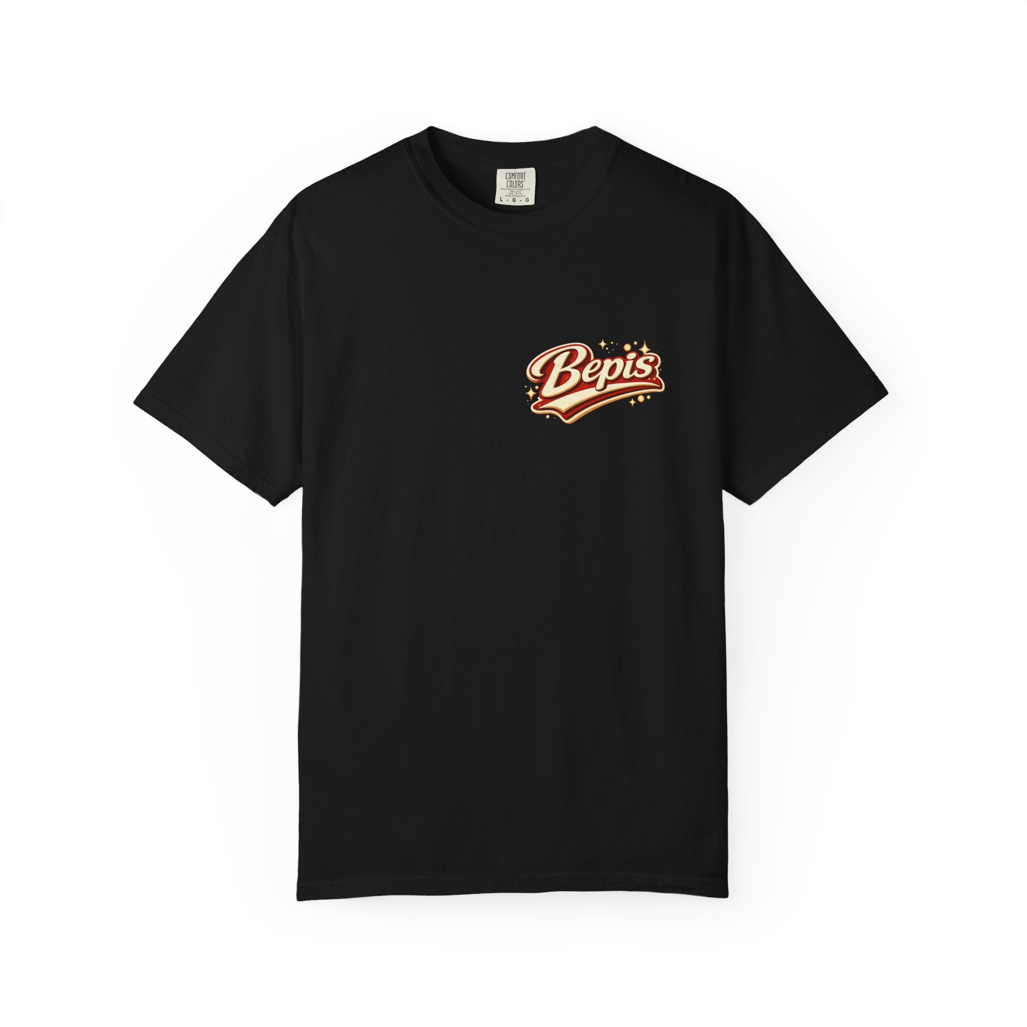 T-Shirt — "Powered by Bepis" Retro Soda Logo Tee