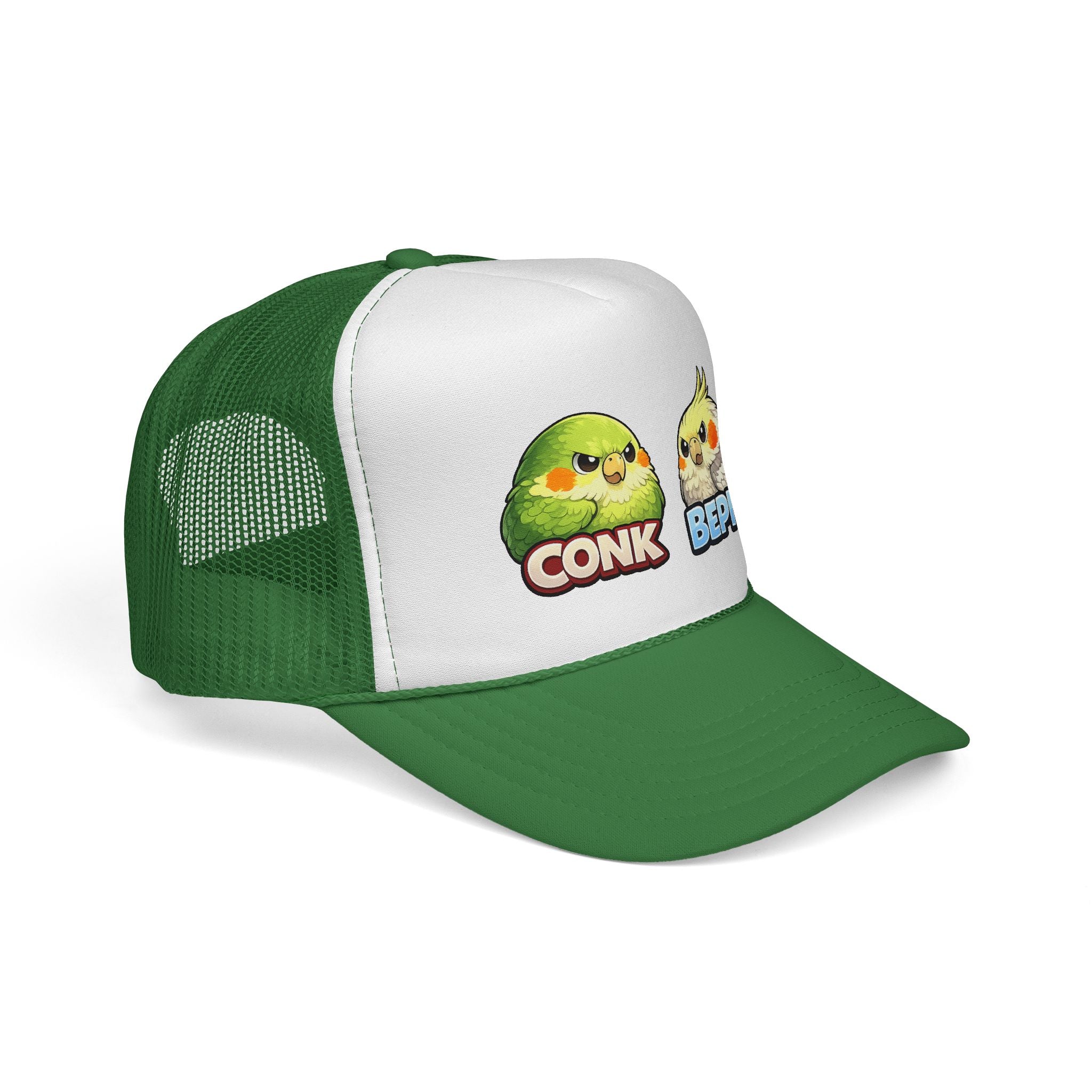 Trucker Hat — Cute Conk & Bepis Budgie Caps