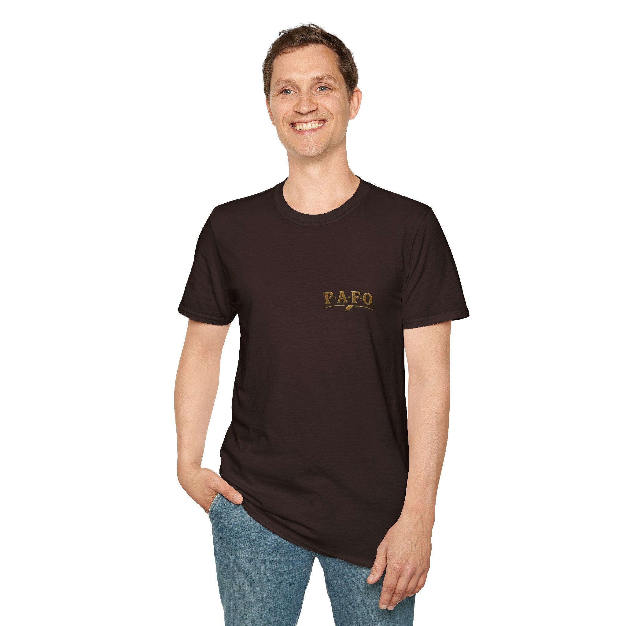 P.A.F.O. (Peck Around and Find Out) Funny Bird Lover Unisex Tee | Front & Back Graphic T-Shirt