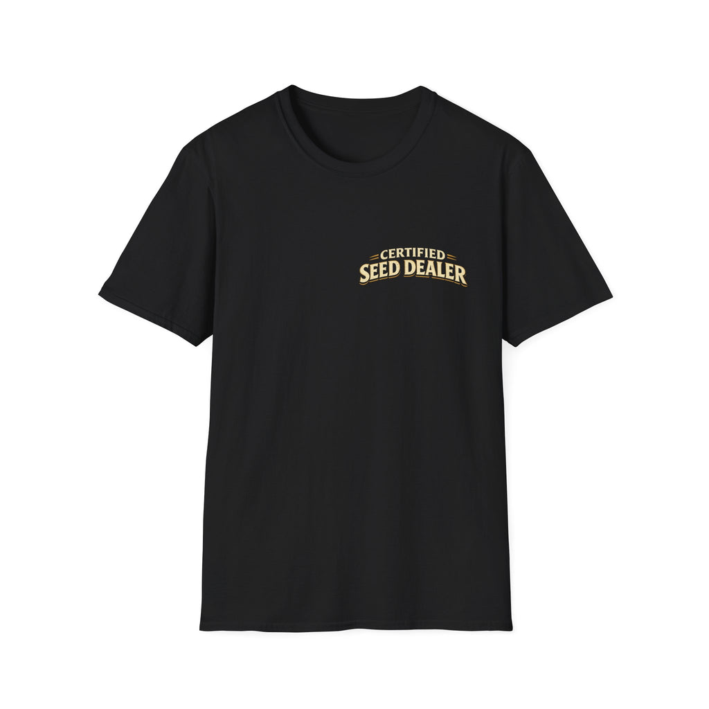 Certified Seed Dealer – Premium Millet. No Refunds. | Funny Bird Lover T-Shirt