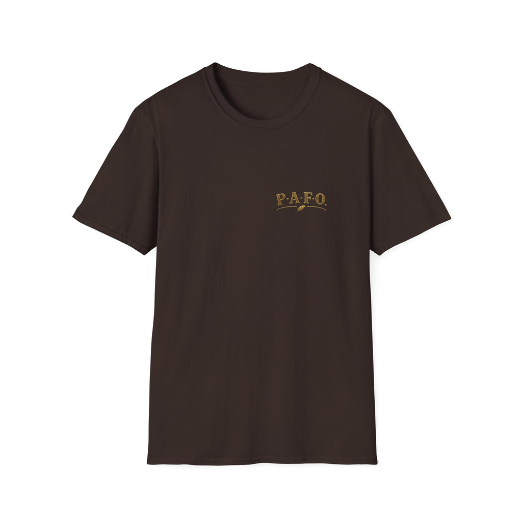 P.A.F.O. (Peck Around and Find Out) Funny Bird Lover Unisex Tee | Front & Back Graphic T-Shirt