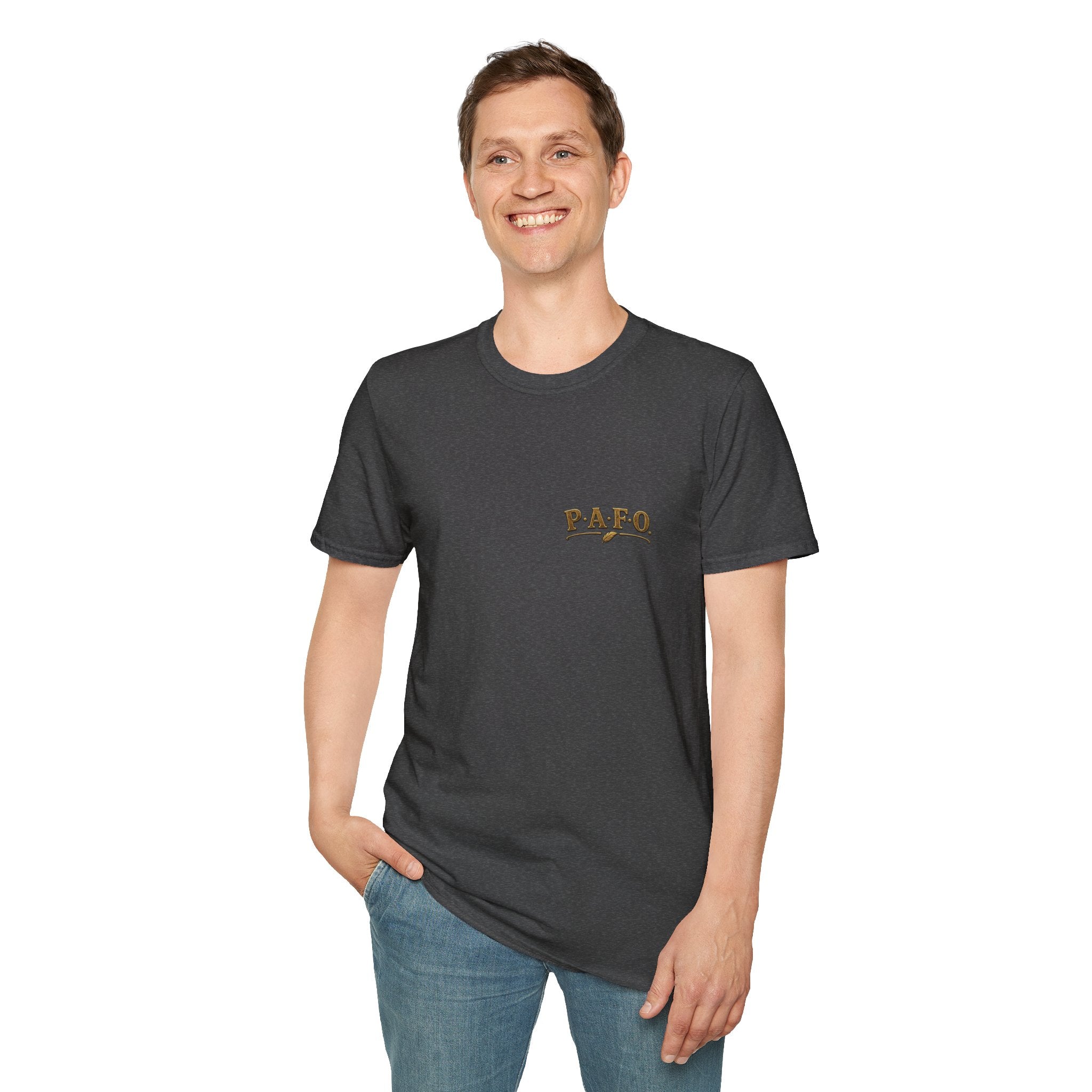 P.A.F.O. (Peck Around and Find Out) Funny Bird Lover Unisex Tee | Front & Back Graphic T-Shirt