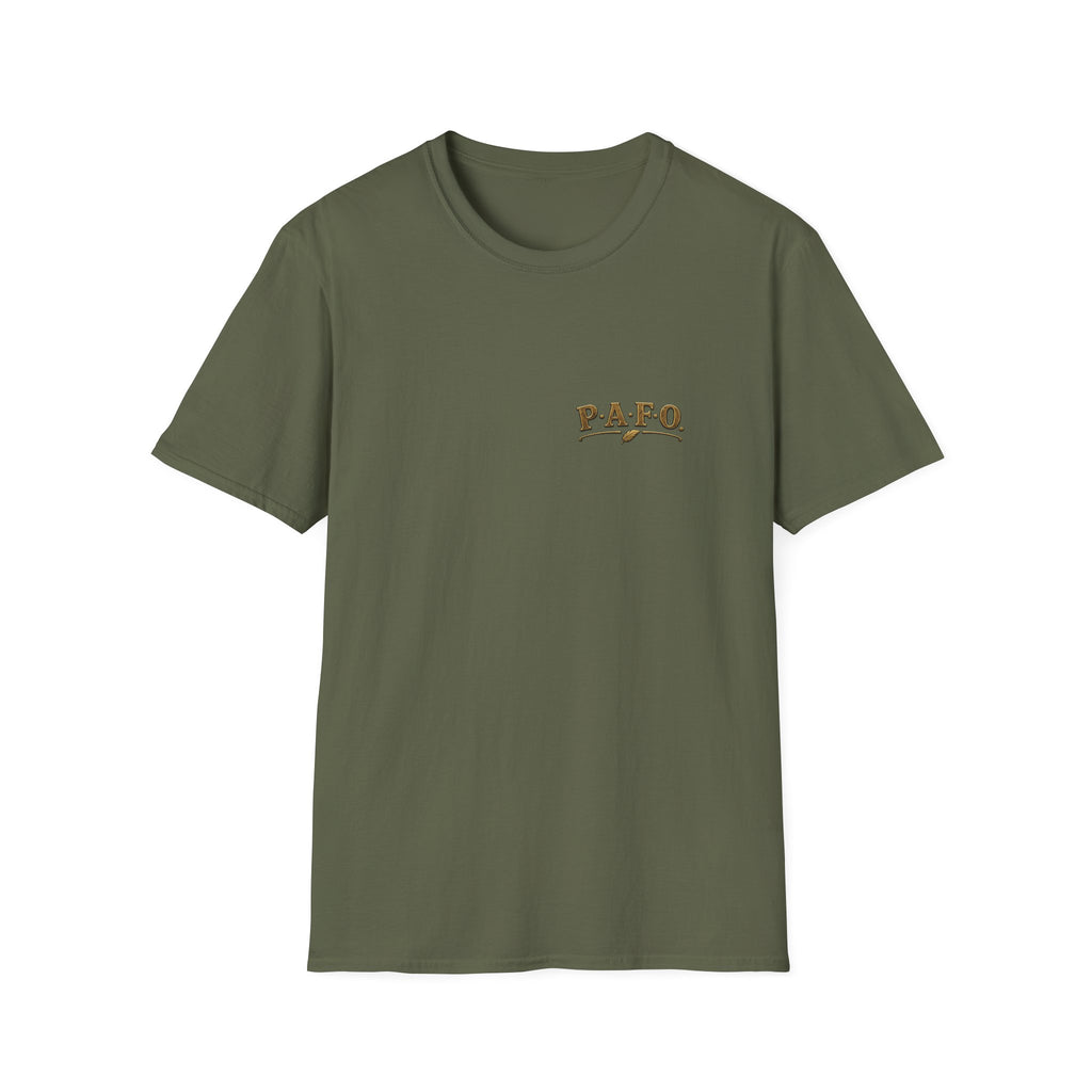 P.A.F.O. (Peck Around and Find Out) Funny Bird Lover Unisex Tee | Front & Back Graphic T-Shirt